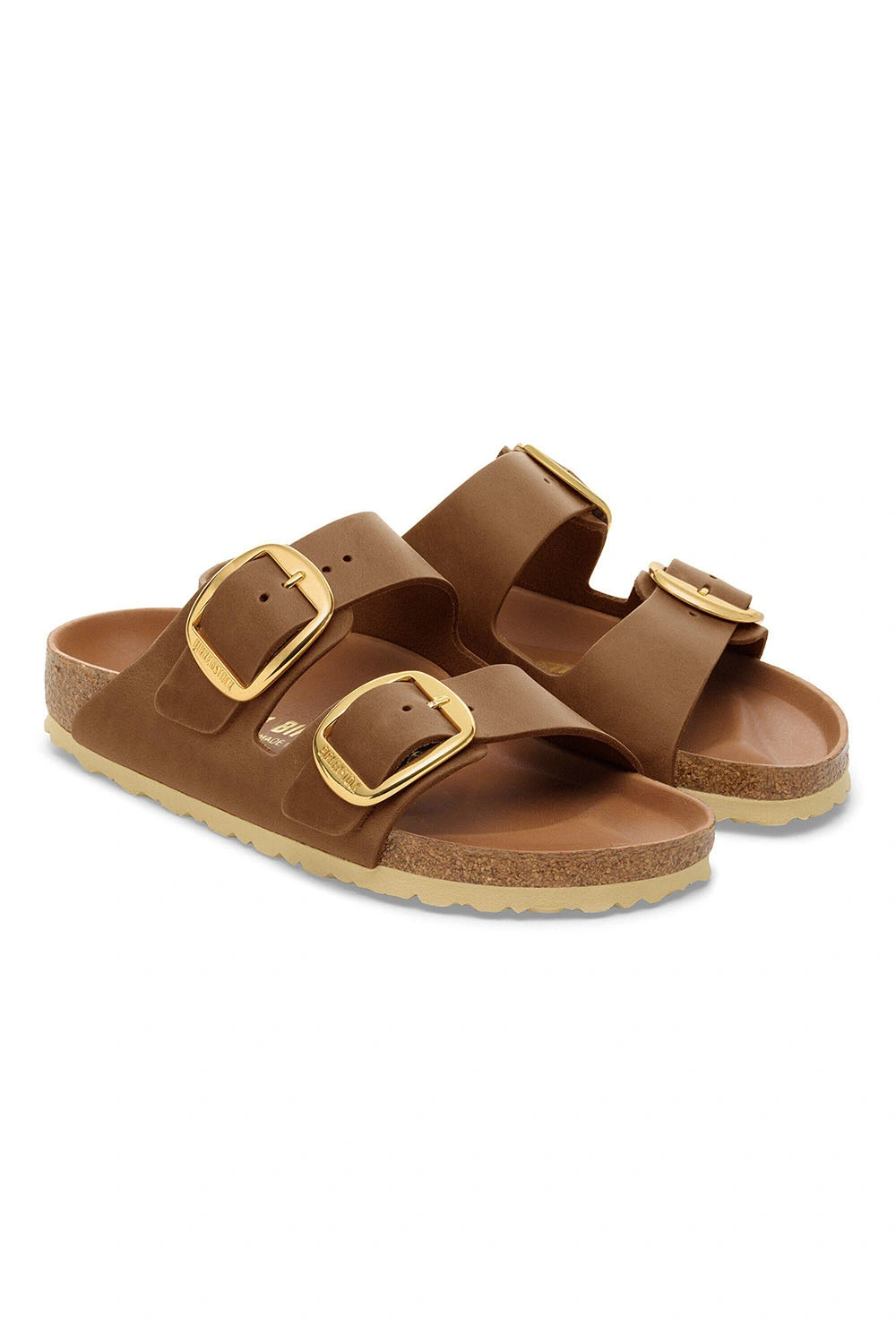 Boutique77 - כפכפים Arizona Big Buckle – BK-1011073 – cognac – 3
