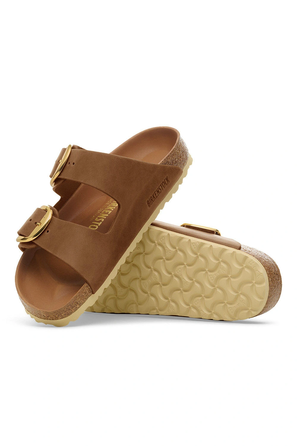 Boutique77 - כפכפים Arizona Big Buckle – BK-1011073 – cognac – 1