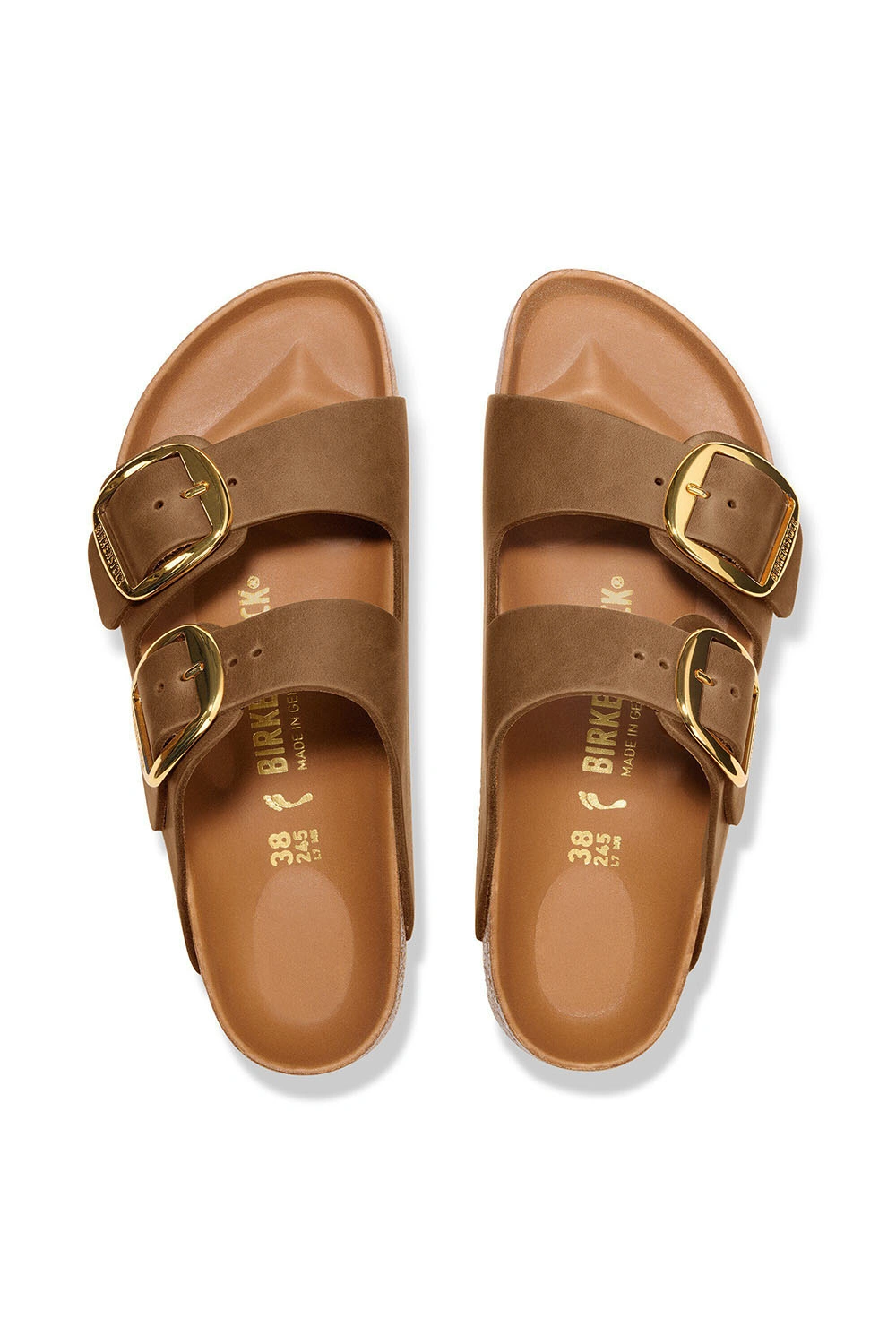 Boutique77 - כפכפים Arizona Big Buckle – BK-1011073 – cognac – 2