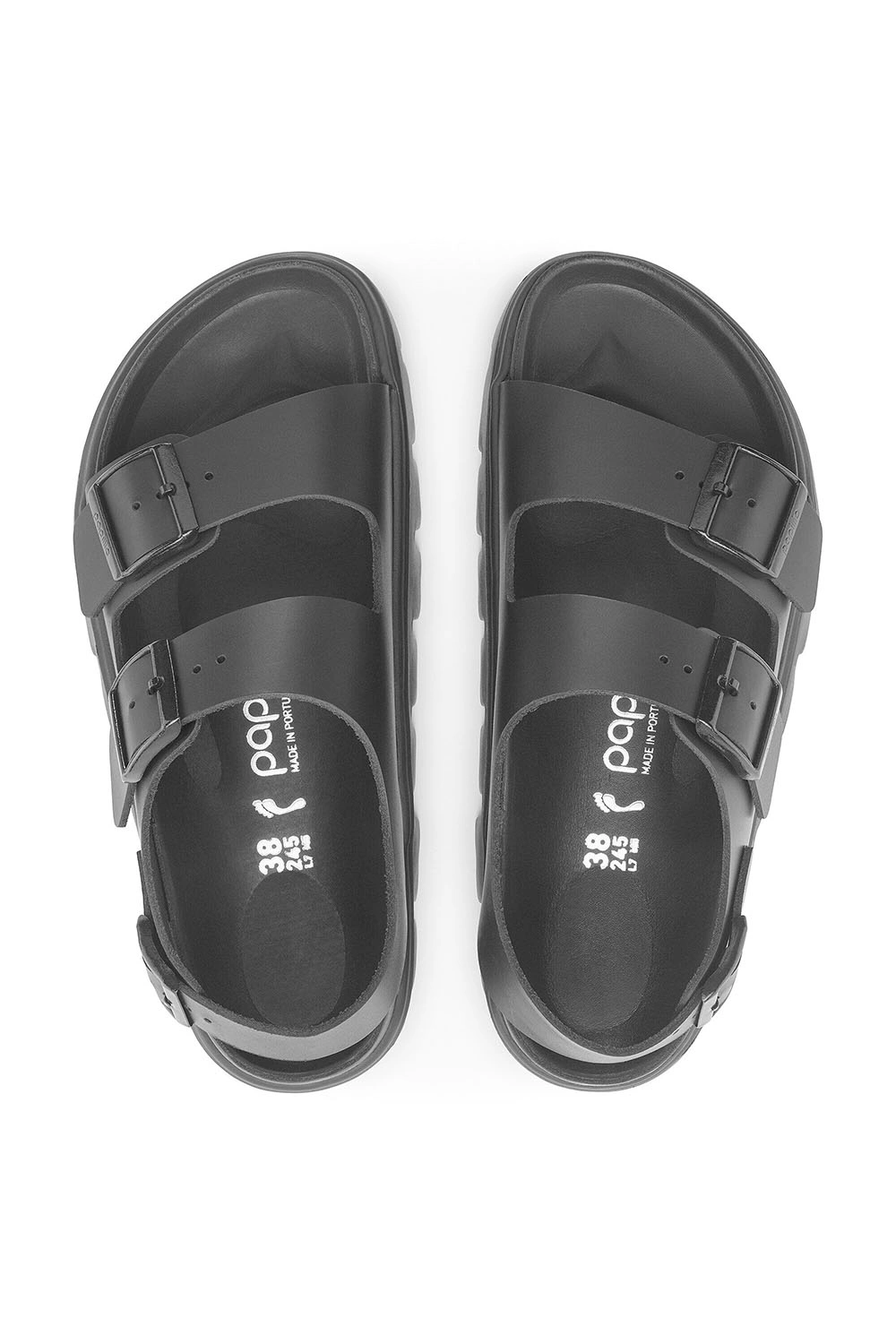 Boutique77 - כפכפים Milano Chunky – BK-1024608 – black – 2