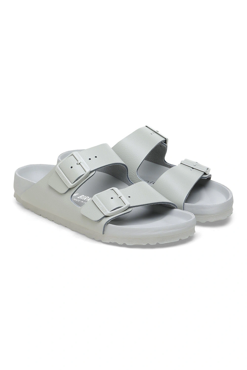 Boutique77 - כפכפים Arizona Suede Leather – BK-1026787 – mineral-gray – 3