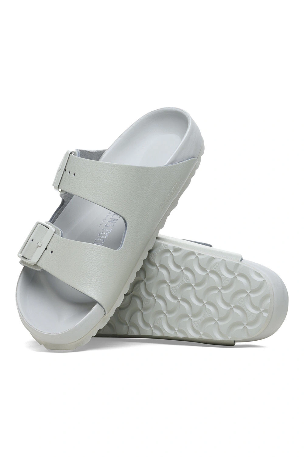 Boutique77 - כפכפים Arizona Suede Leather – BK-1026787 – mineral-gray – 1