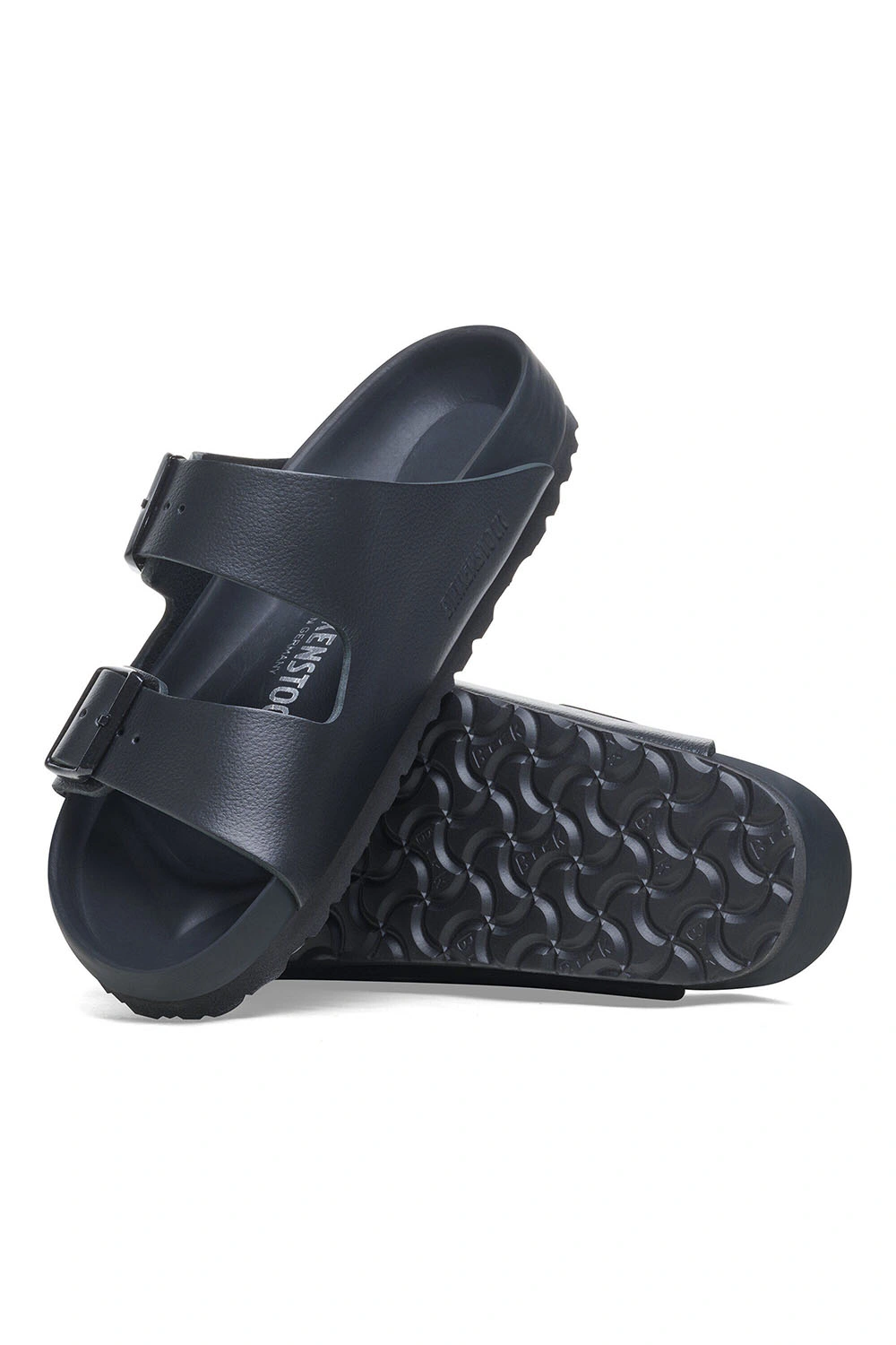 Boutique77 - כפכפים Arizona Suede Leather – BK-1026824 – black – 1