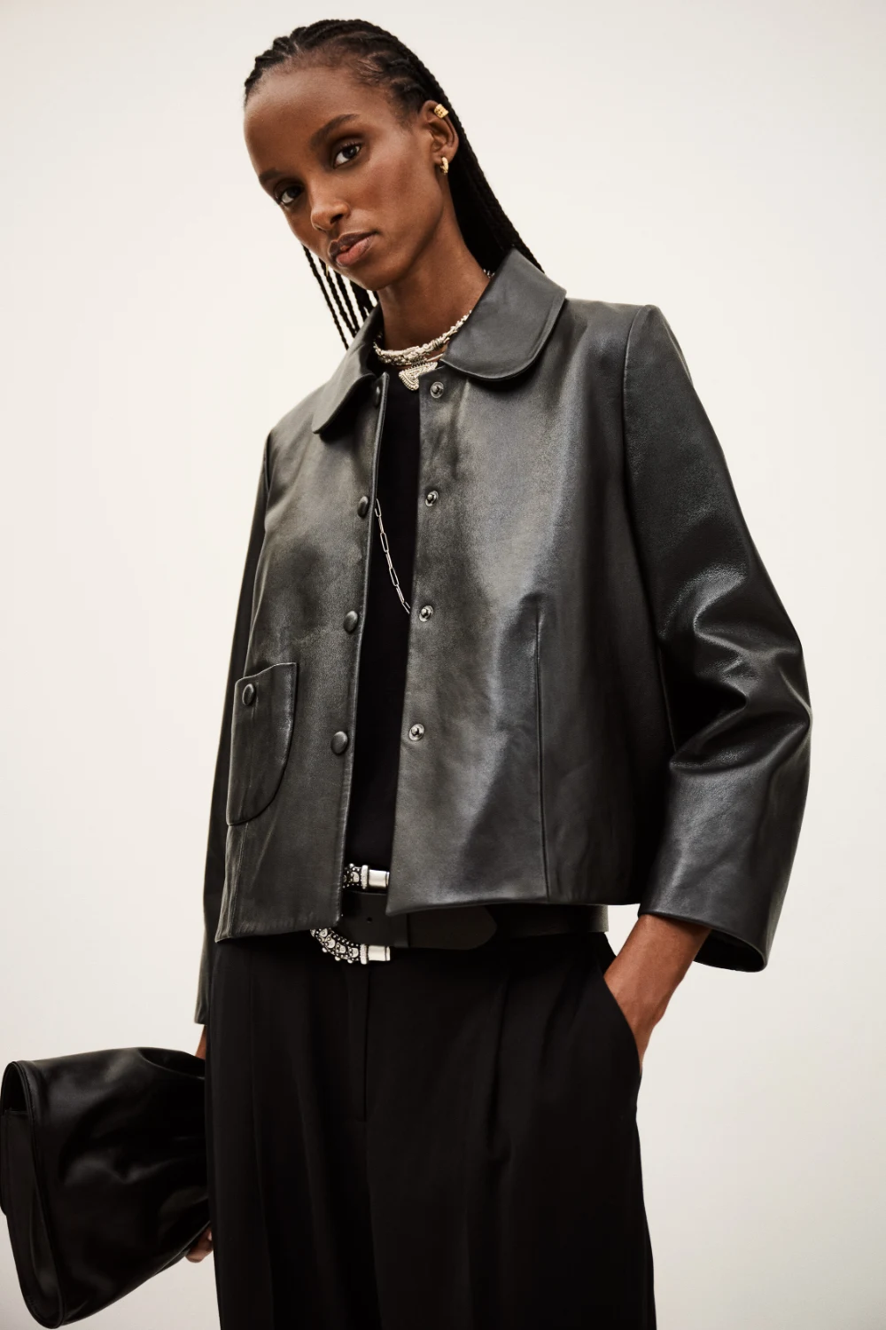 Boutique77 - בלייזר Mylos – 1E24MYLO_NOIR – 1