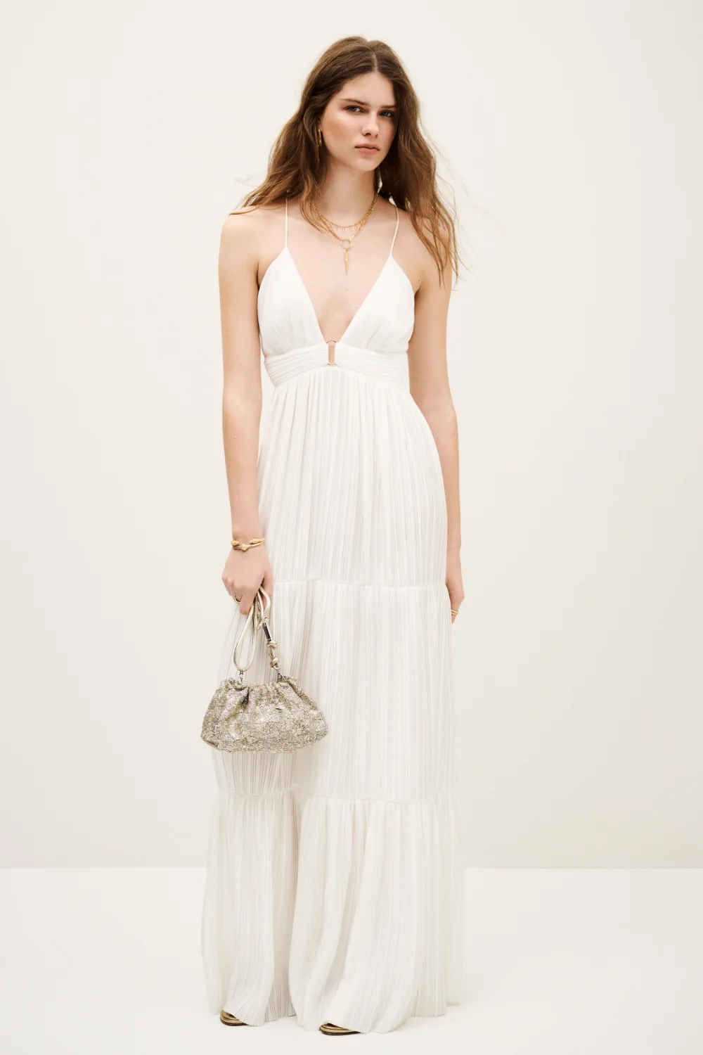 Boutique77 - שמלה Wasta – 1E24WAST_BLANC – blanc – 2