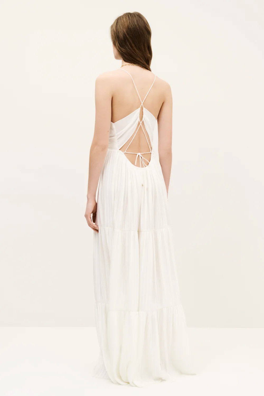 Boutique77 - שמלה Wasta – 1E24WAST_BLANC – blanc – 3