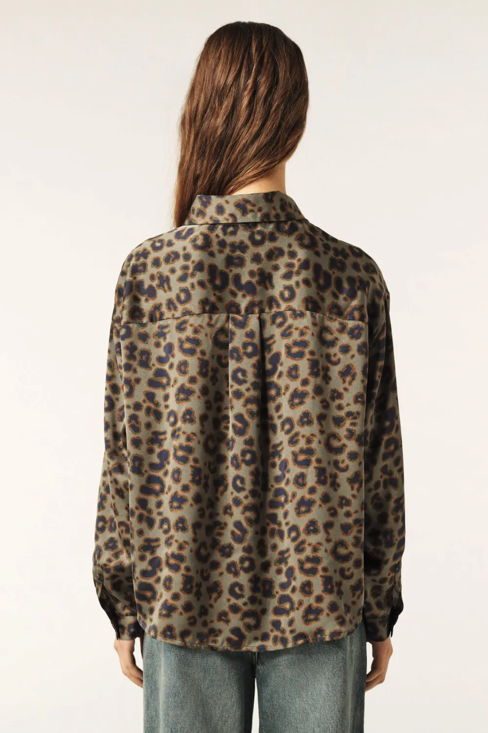 Boutique77 - חולצה Billie – 1E25BILL_KAKI – kaki – 4