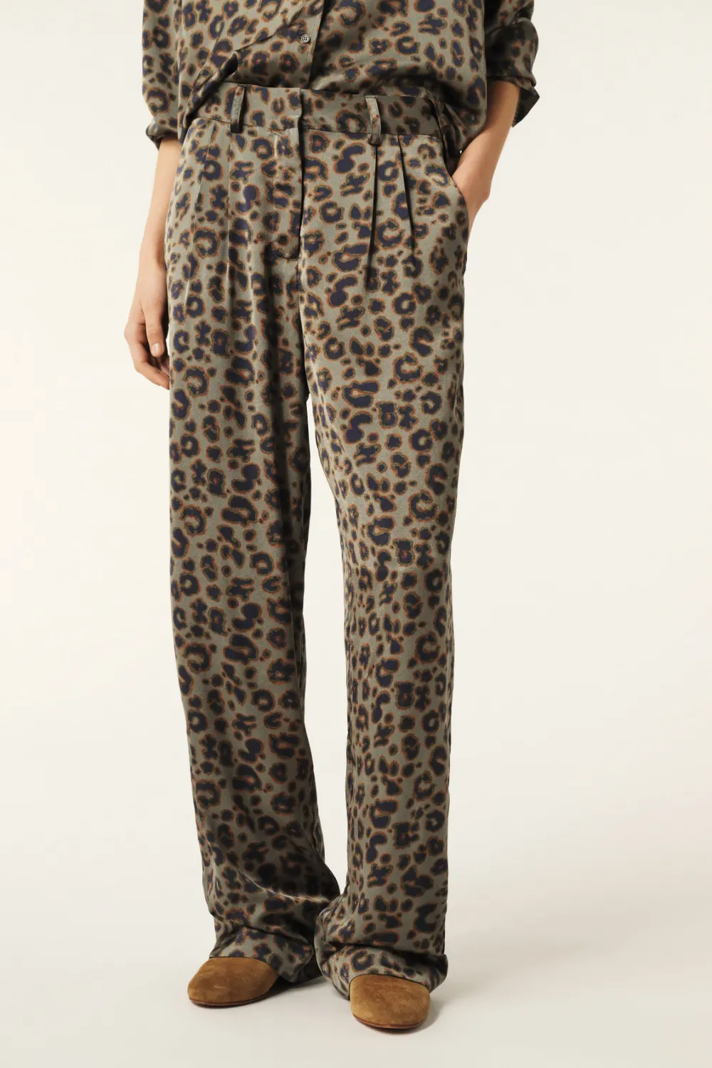 Boutique77 - מכנסיים Bloy – 1E25BLOY_KAKI – kaki – 2