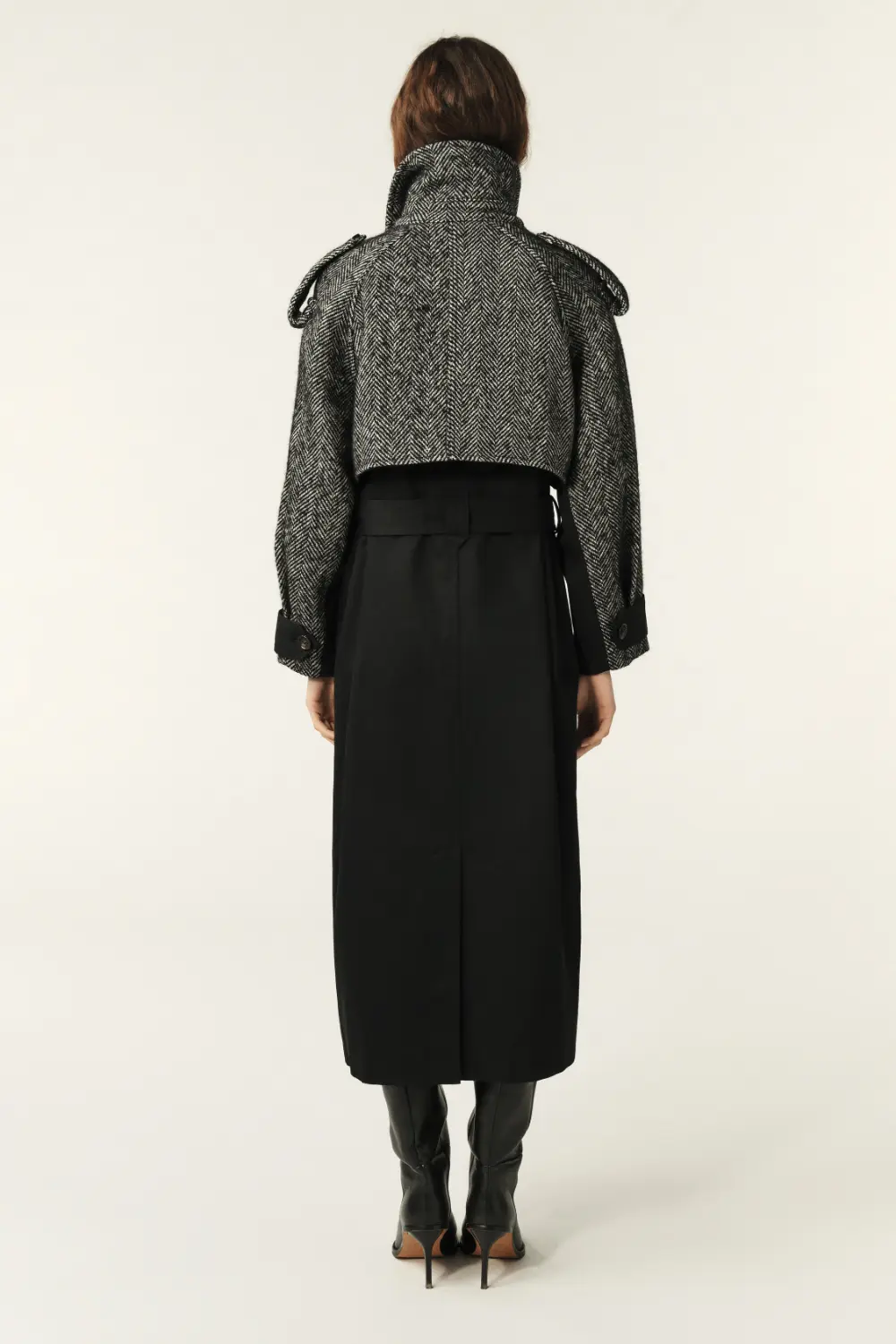 Boutique77 - מעיל Dinara – 1E25DINA_NOIR – noir – 4