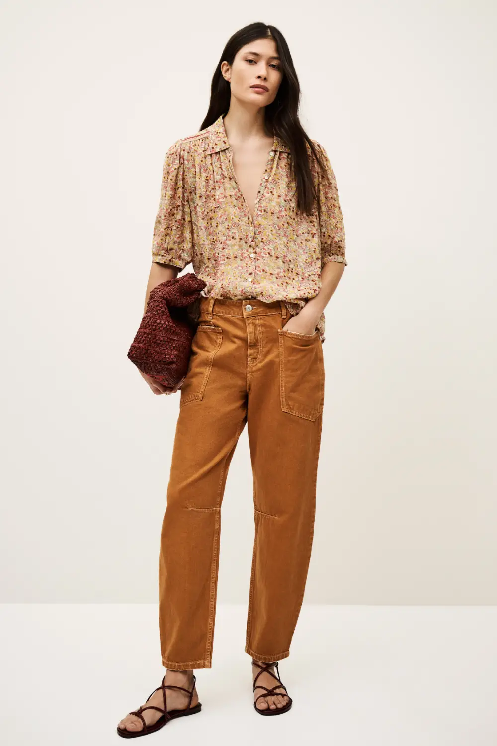 Boutique77 - חולצה Lark – 1E25LARK_ROSE – rose – 1