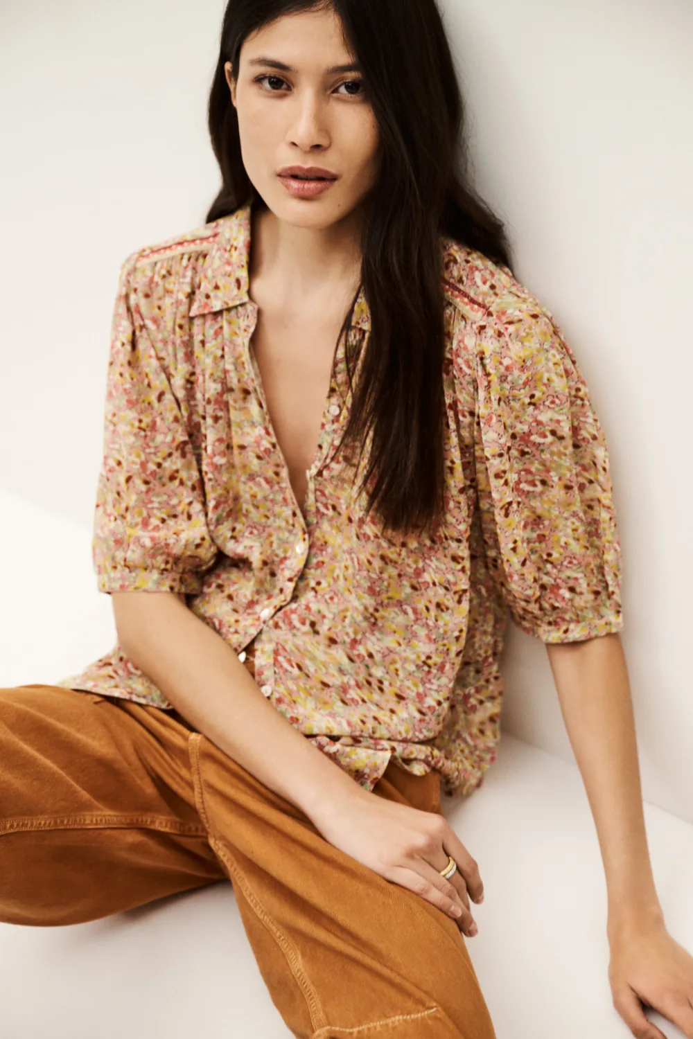 Boutique77 - חולצה Lark – 1E25LARK_ROSE – rose – 1