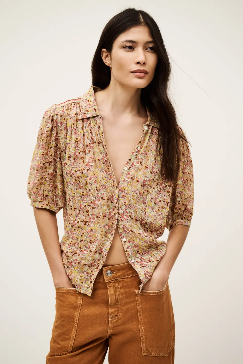 Boutique77 - חולצה Lark – 1E25LARK_ROSE – rose – 2