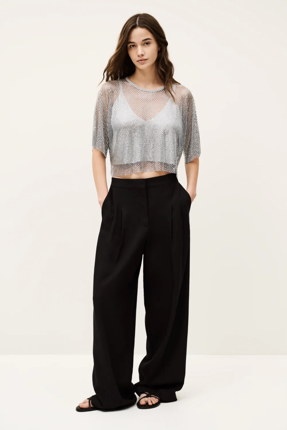 Boutique77 - סוודר Mate – 1E25MATE_ARGENT – argent – 1