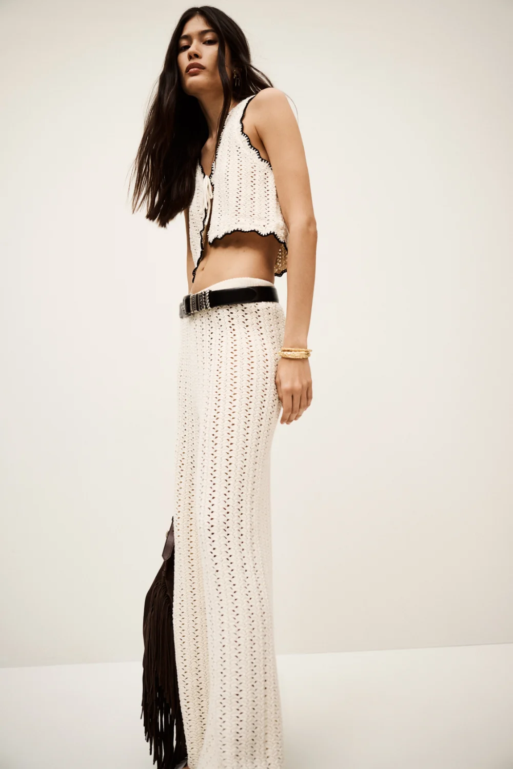 Boutique77 - מכנסיים Silvio – 1E25SILV_ECRU – ecru – 1