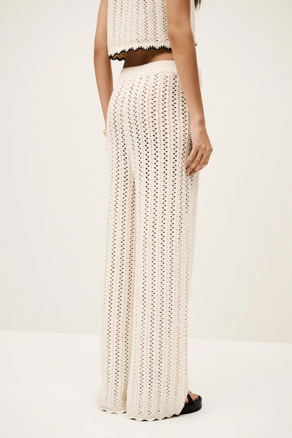 Boutique77 - מכנסיים Silvio – 1E25SILV_ECRU – ecru – 3