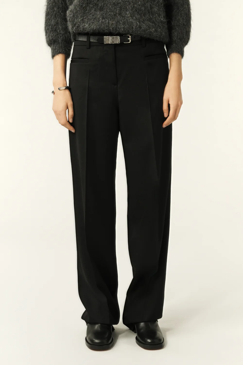 Boutique77 - מכנסיים Vamore – 1E25VAMO_NOIR – noir – 2