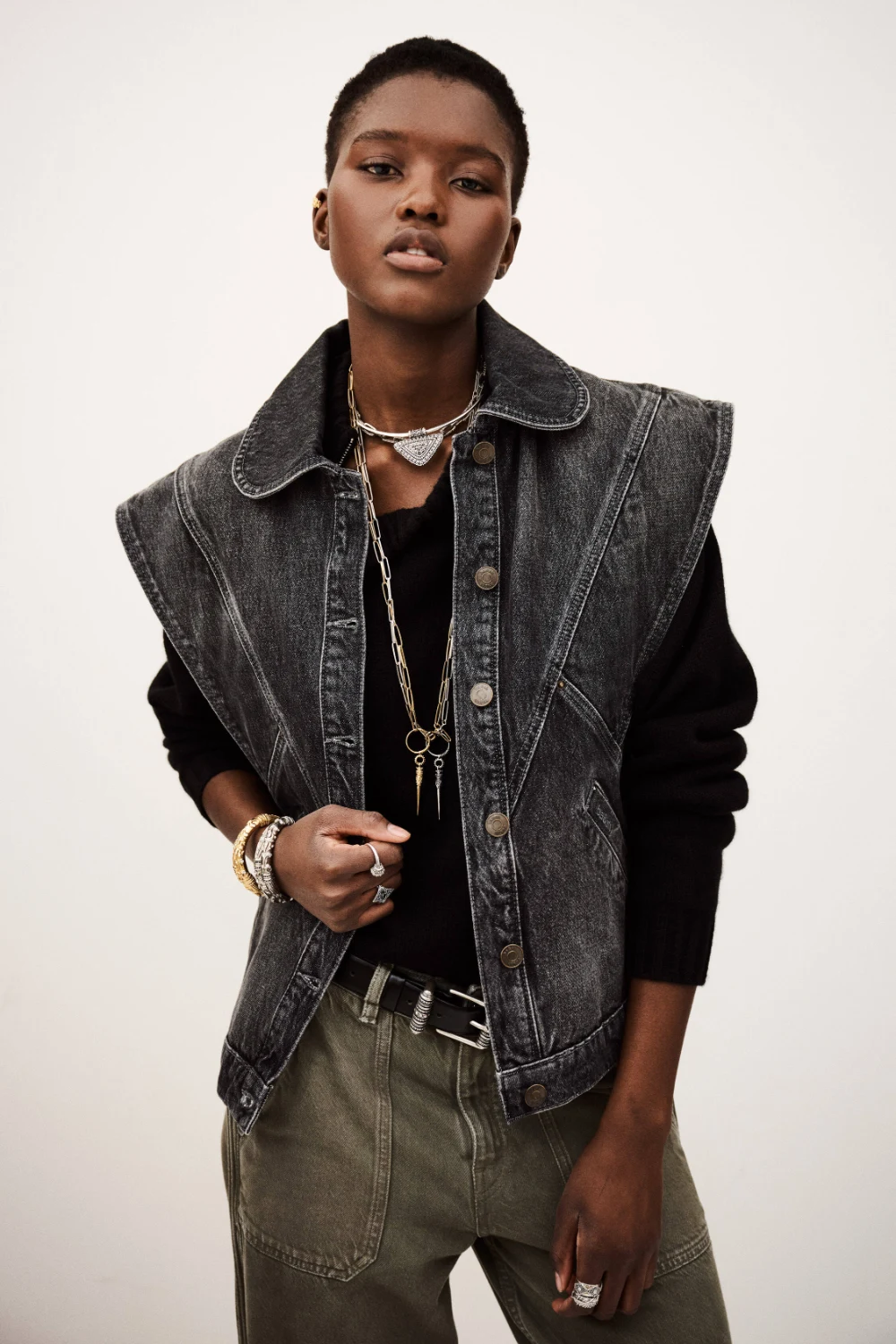 Boutique77 - ג’קט Max – 1H21MAX_BLACKSTONE – 1