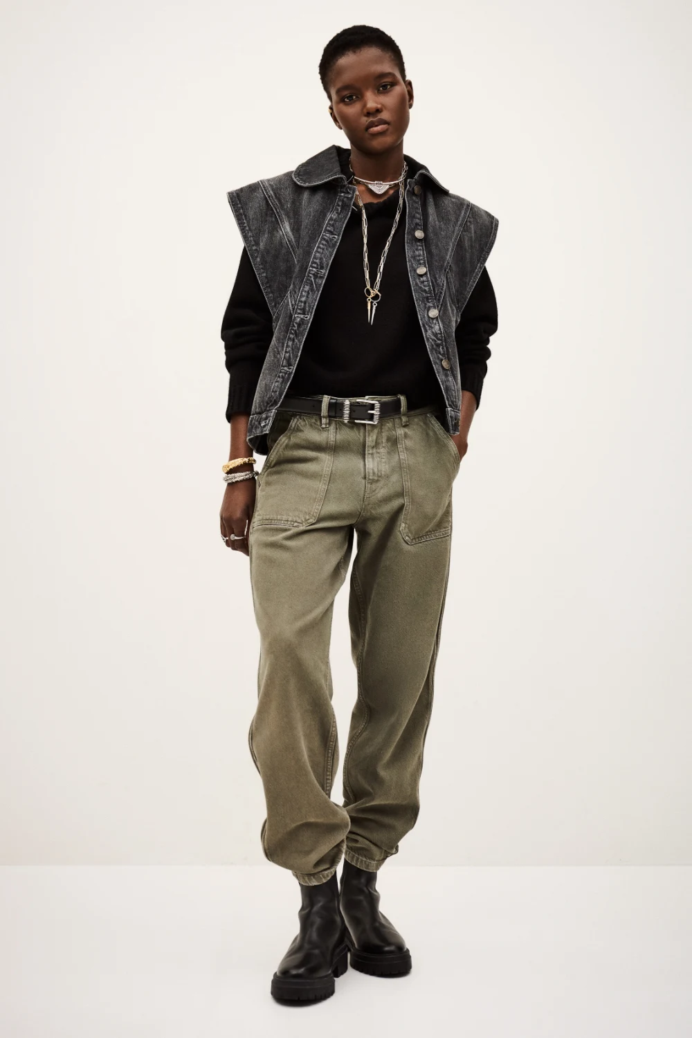 Boutique77 - ג’קט Max – 1H21MAX_BLACKSTONE – 2