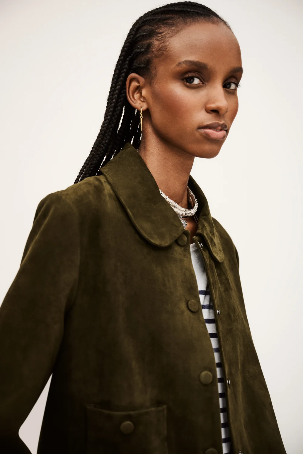 Boutique77 - בלייזר Milas – 1H24MILA_KAKI – 2