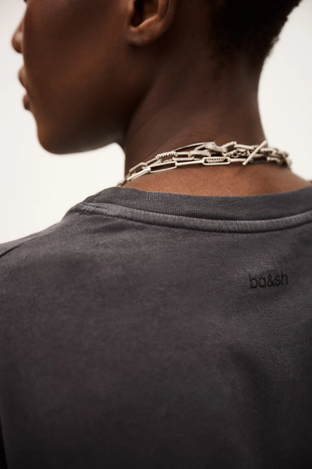 Boutique77 - חולצה Rosie – 1H24ROSI_CARBONE – 3