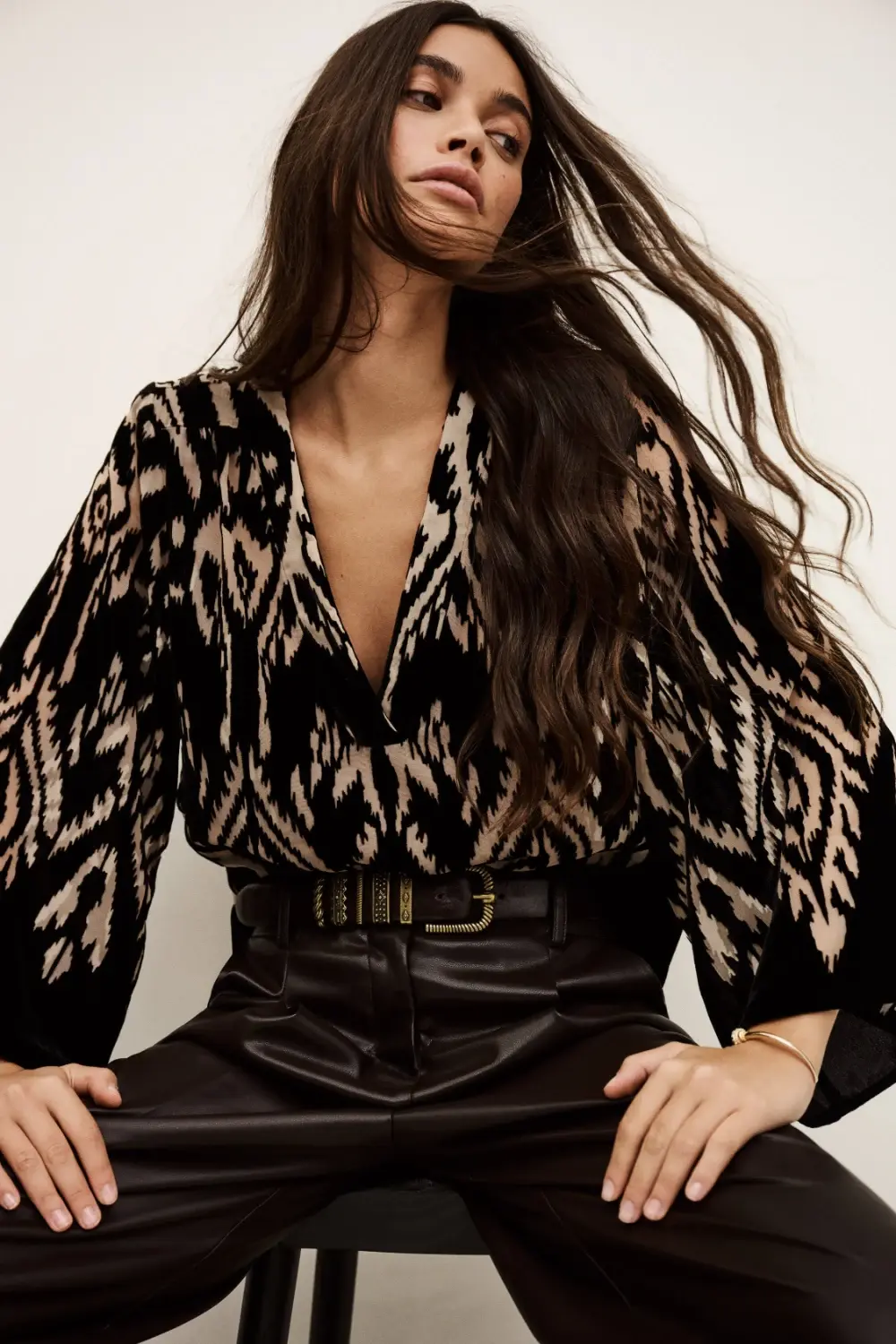 Boutique77 - חולצה Arriet – 1H25ARRI_NOIR – 1