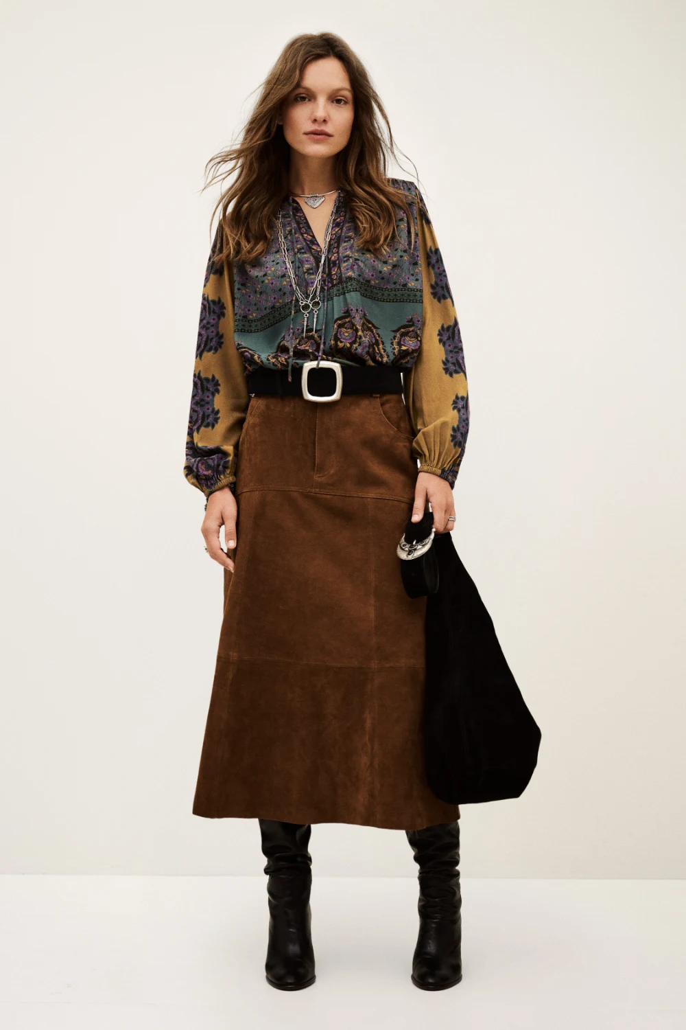 Boutique77 - חולצה Baker – 1H25BAKE_CHOCOLAT – 1