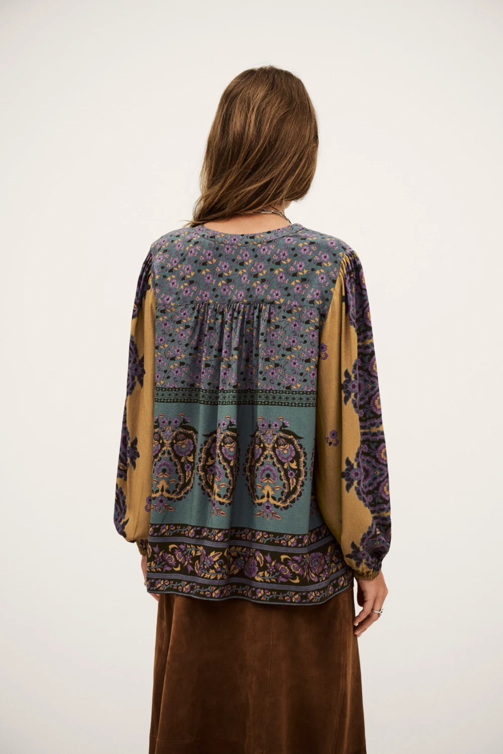 Boutique77 - חולצה Baker – 1H25BAKE_CHOCOLAT – 2