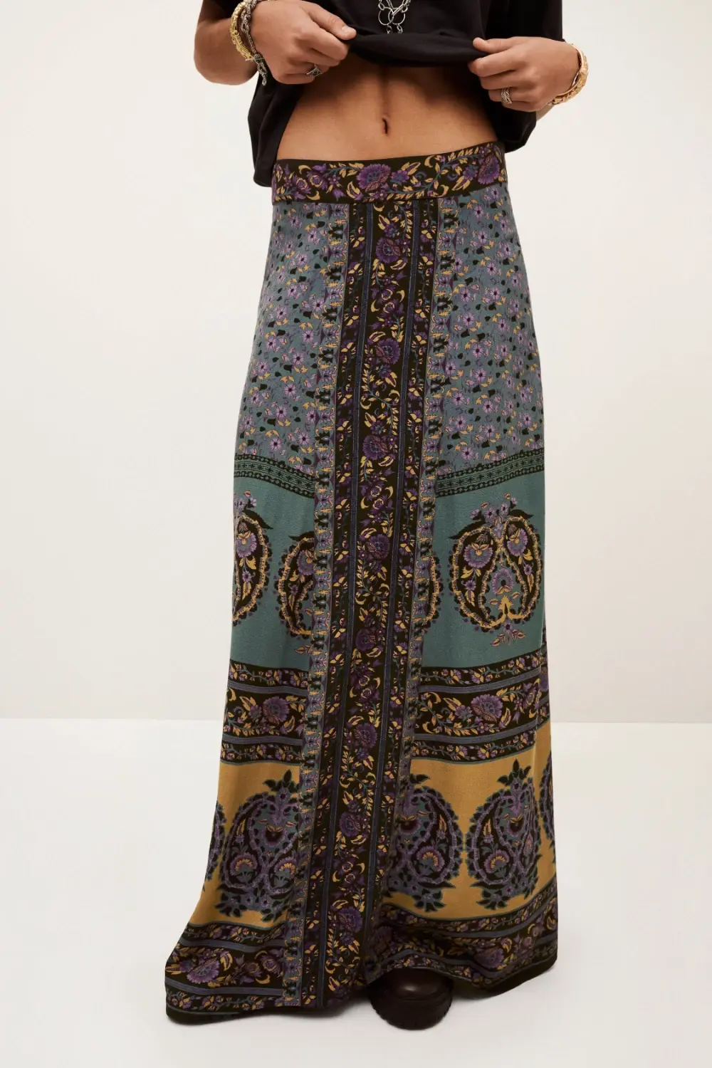 Boutique77 - חצאית Bayro – 1H25BAYR_CHOCOLAT – 3