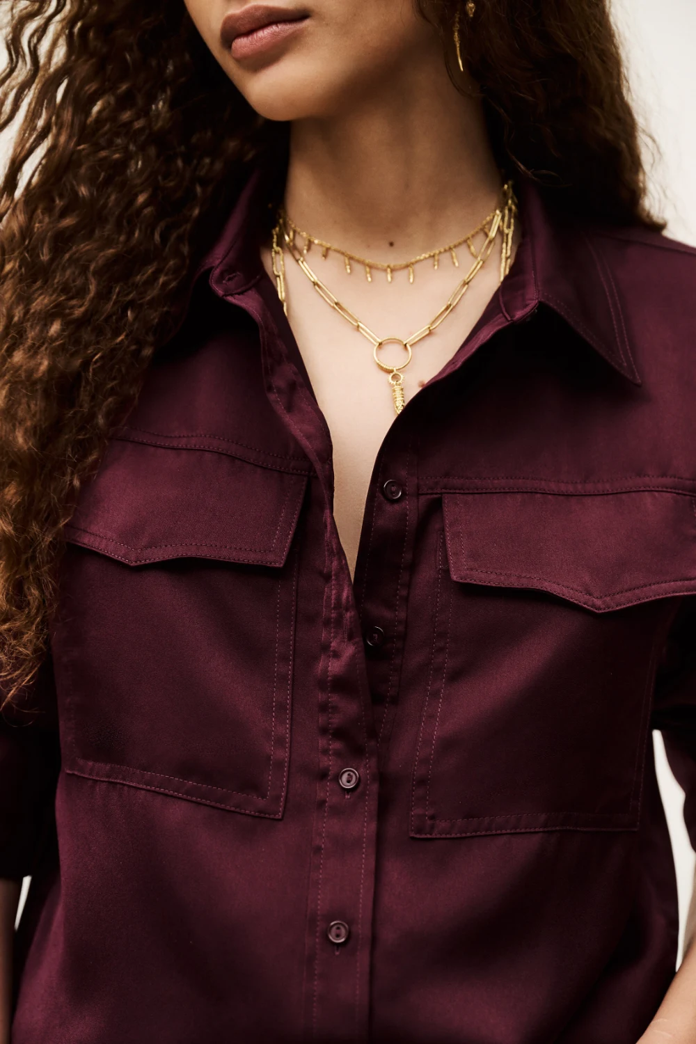 Boutique77 - חולצה Canoli – 1H25CANO_PRUNE – 3