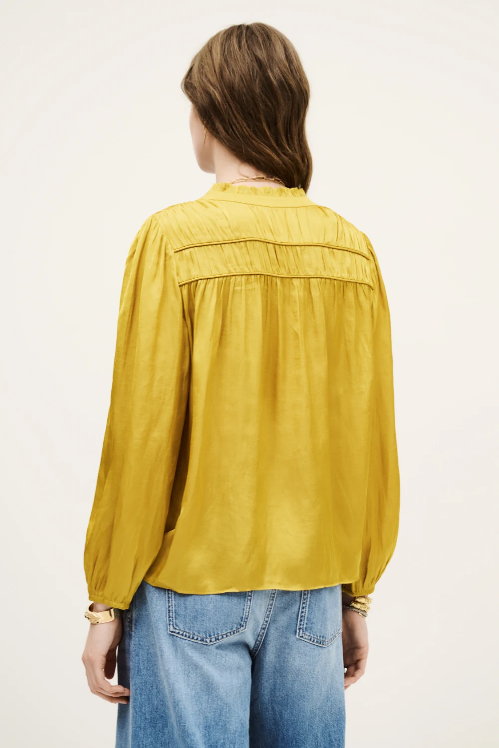 Boutique77 - חולצה Cessia – 1H25CESS_CURRY – 4