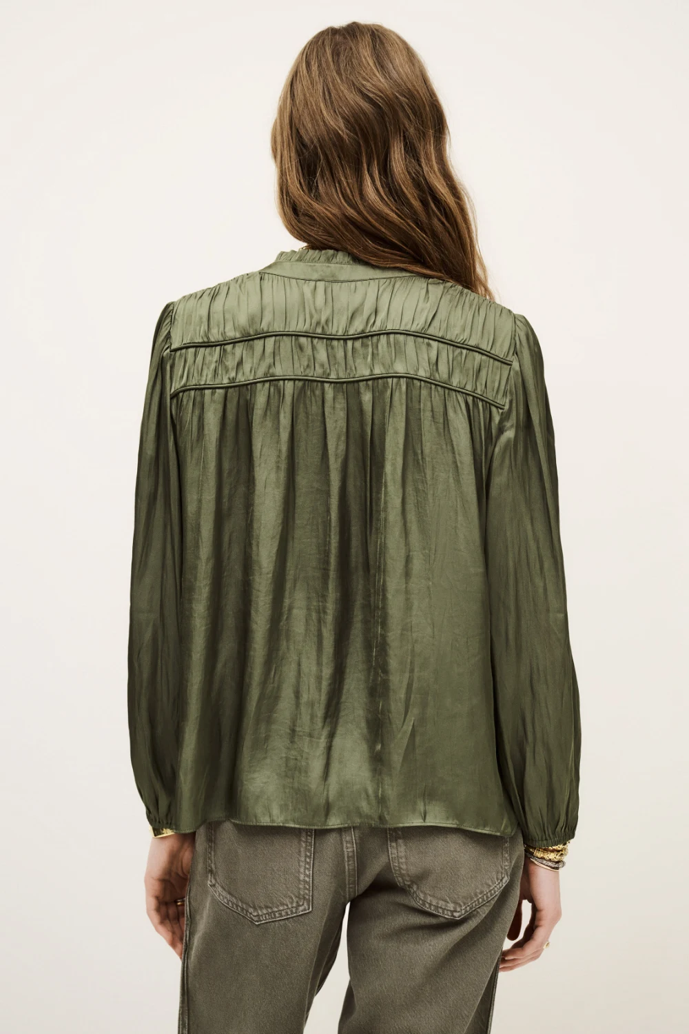 Boutique77 - חולצה Cessia – 1H25CESS_KAKI – 4