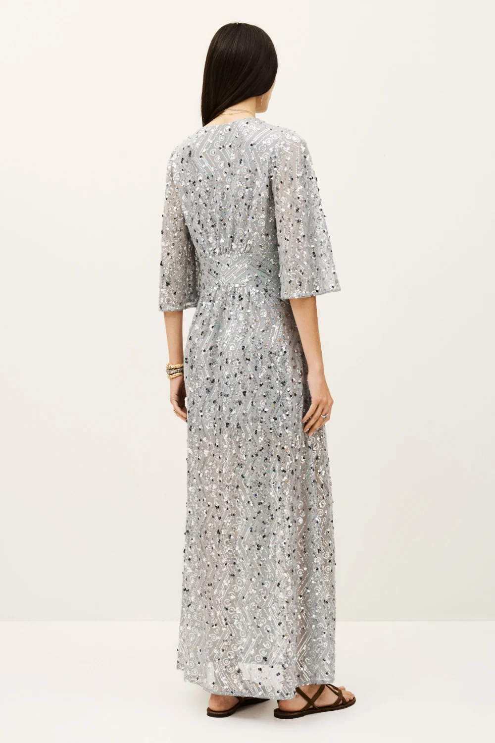 Boutique77 - שמלה Conny – 1H25CONN_SILVER – 4