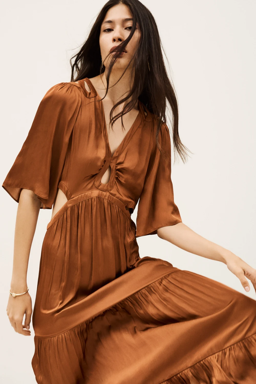 Boutique77 - שמלה Cylma – 1H25CYLM_PRALINE – 1