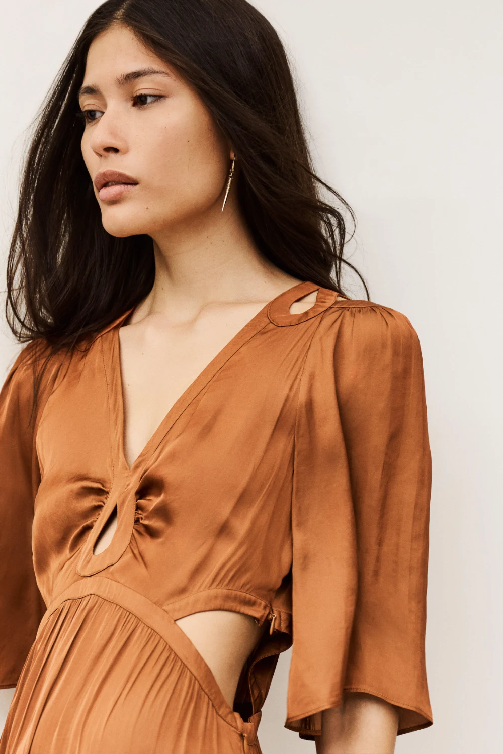 Boutique77 - שמלה Cylma – 1H25CYLM_PRALINE – 2