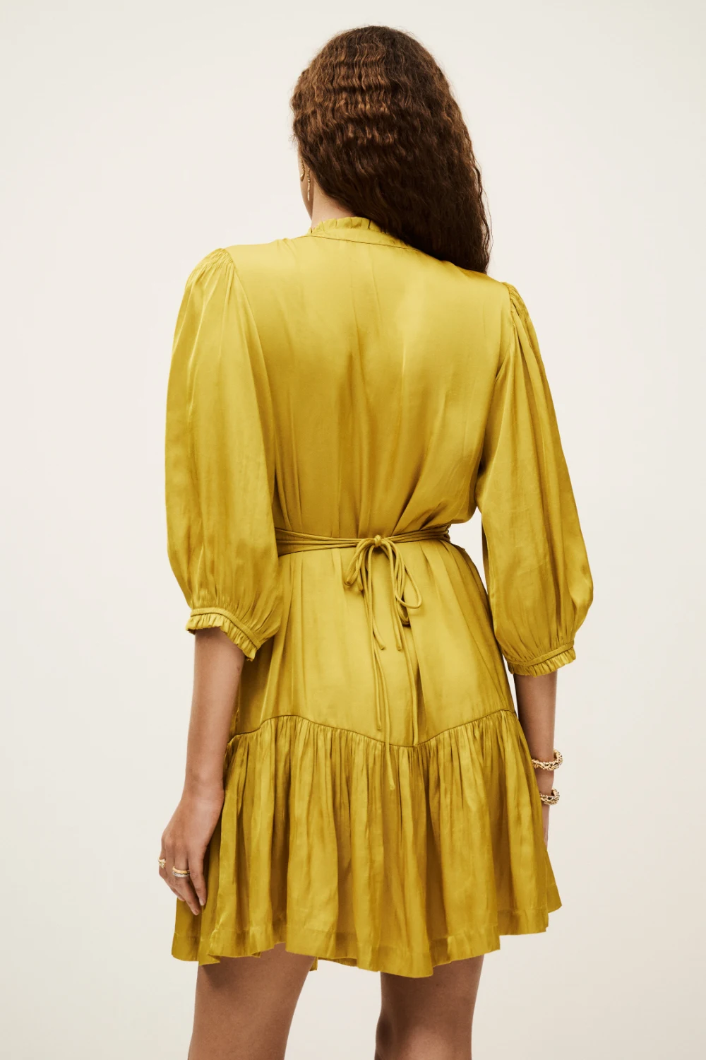 Boutique77 - שמלה Cyrilia – 1H25CYRI_CURRY – 3