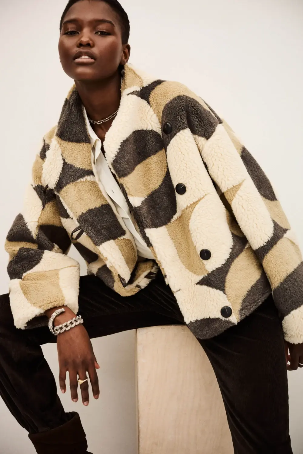 Boutique77 - ג’קט Futura – 1H25FUTU_BEIGE – 3