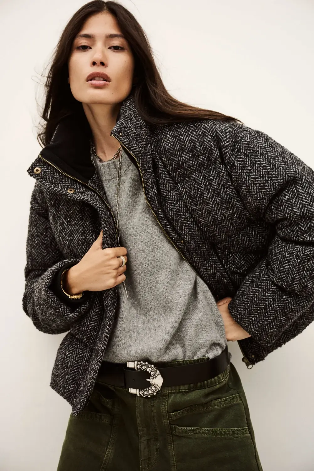 Boutique77 - ג’קט Hidi – 1H25HIDI_ANTHRACITE – 1