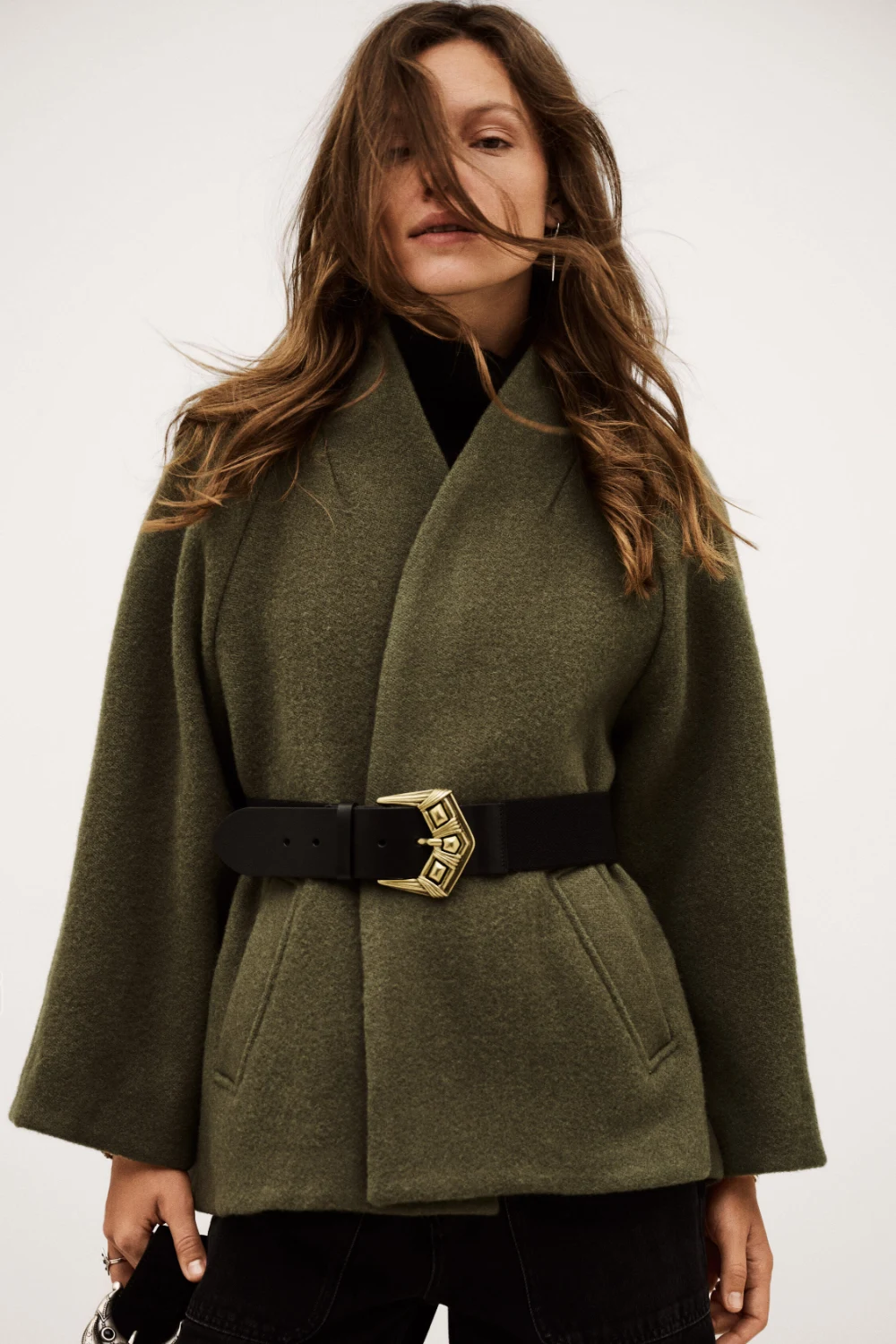 Boutique77 - ג’קט Hini – 1H25HINI_KAKI – 1