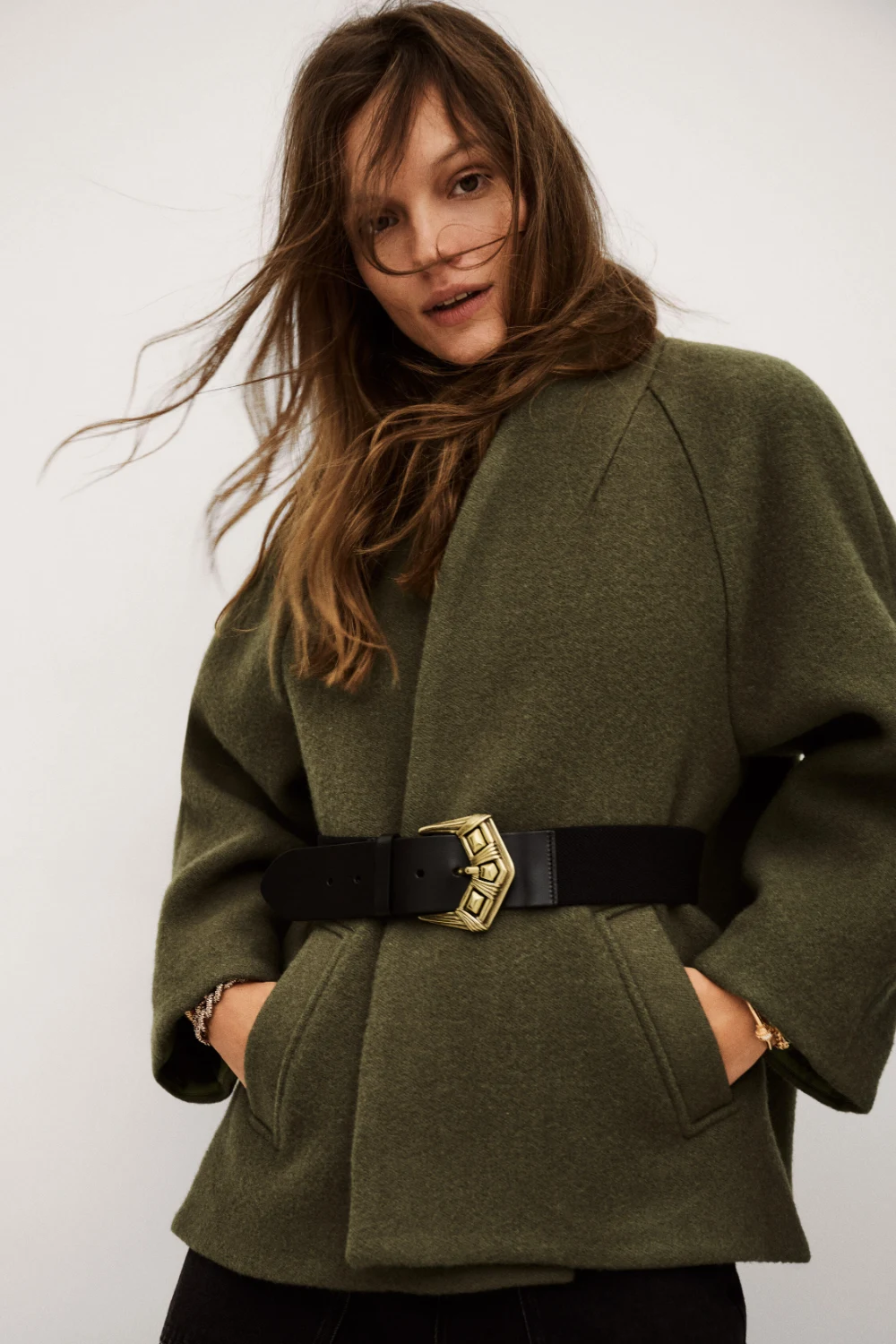 Boutique77 - ג’קט Hini – 1H25HINI_KAKI – 4