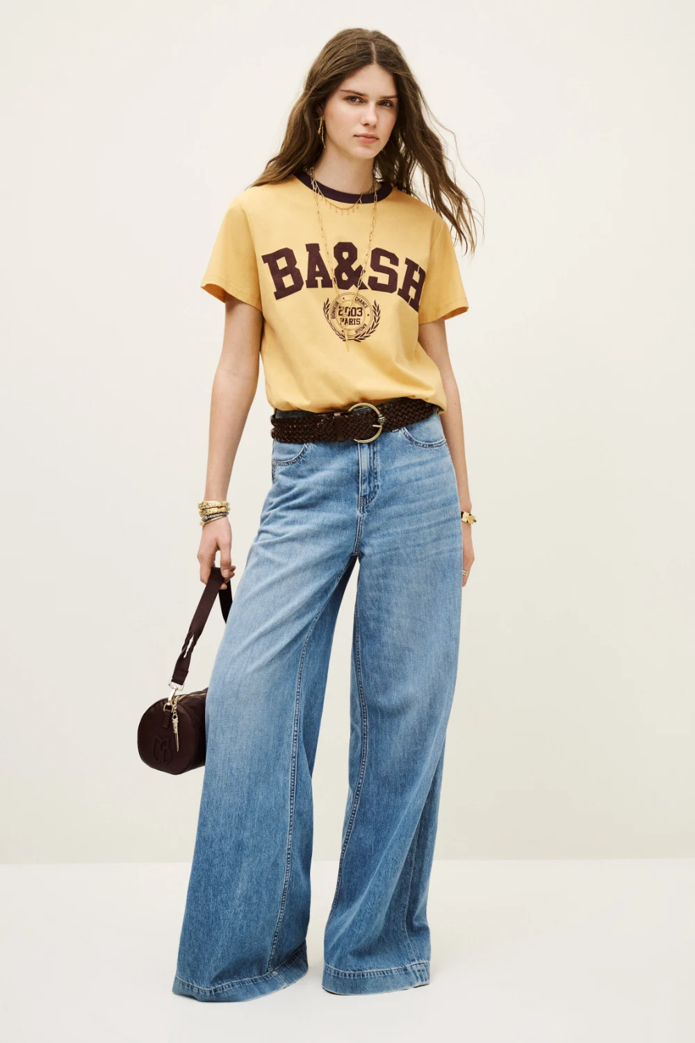 Boutique77 - חולצה Ioni – 1H25IONI_JAUNE – 1