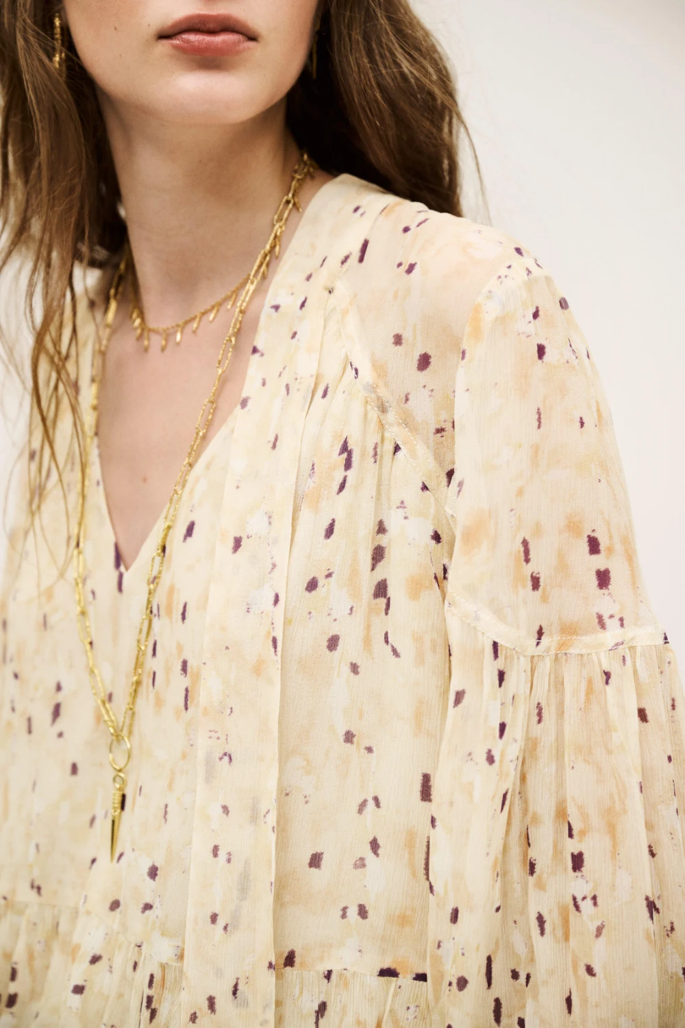 Boutique77 - חולצה Kamala – 1H25KAMA_BEIGE – 2