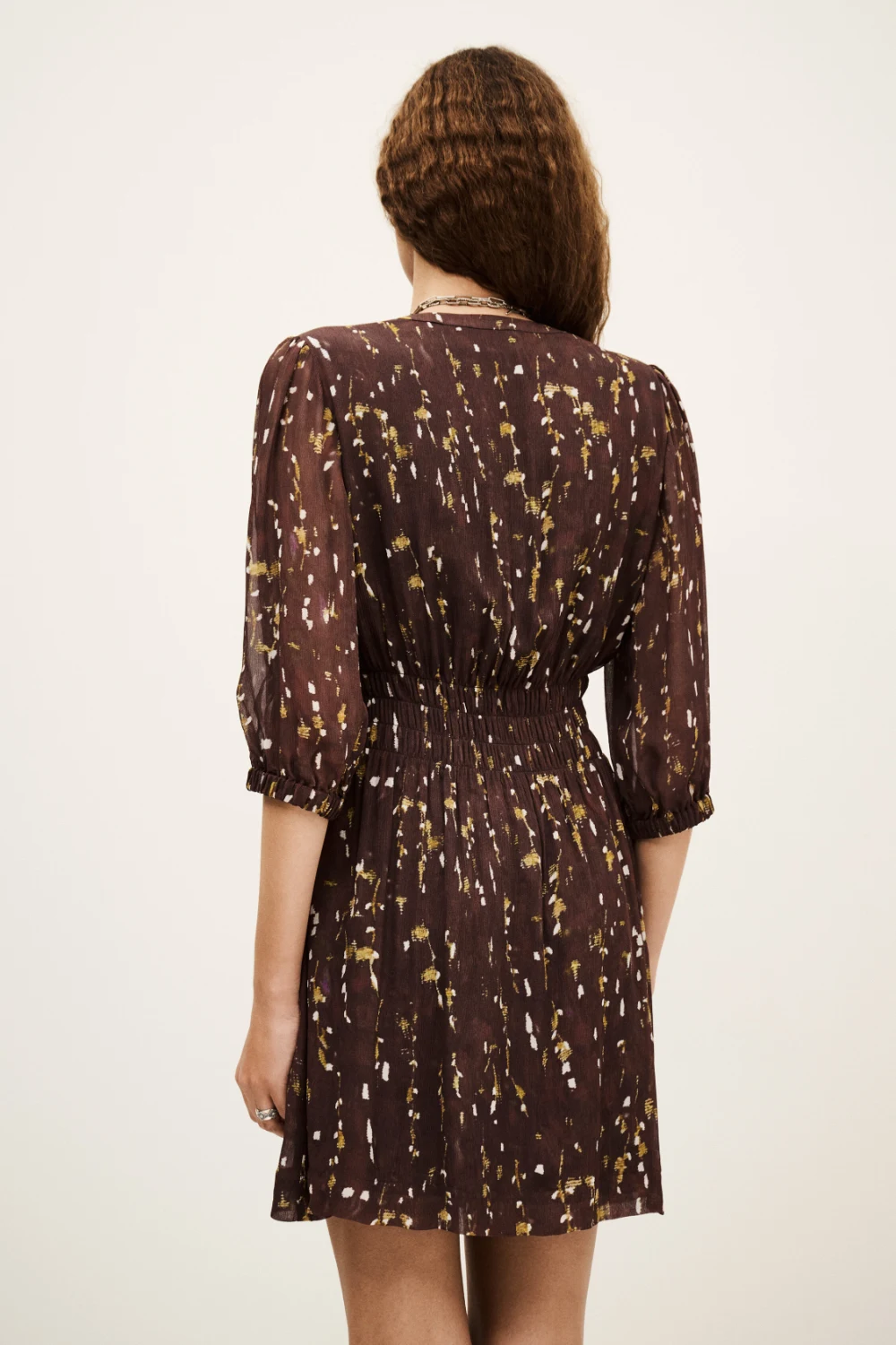 Boutique77 - שמלה Kanissa – 1H25KANI_CHOCOLAT – 3