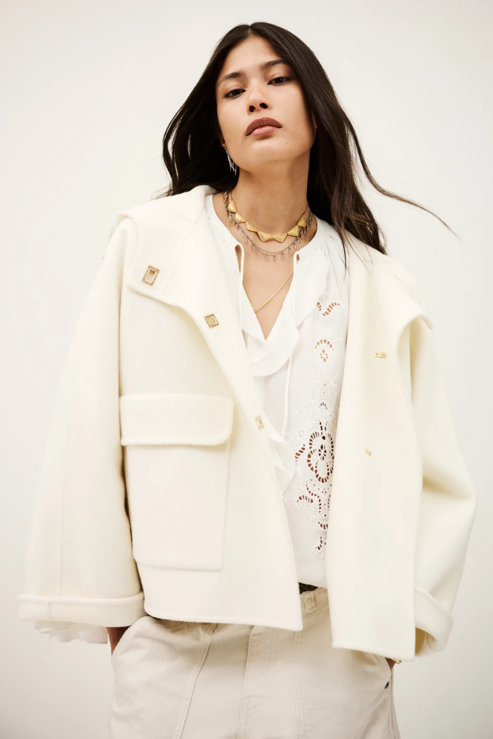 Boutique77 - ג’קט Kove – 1H25KOVE_ECRU – 1