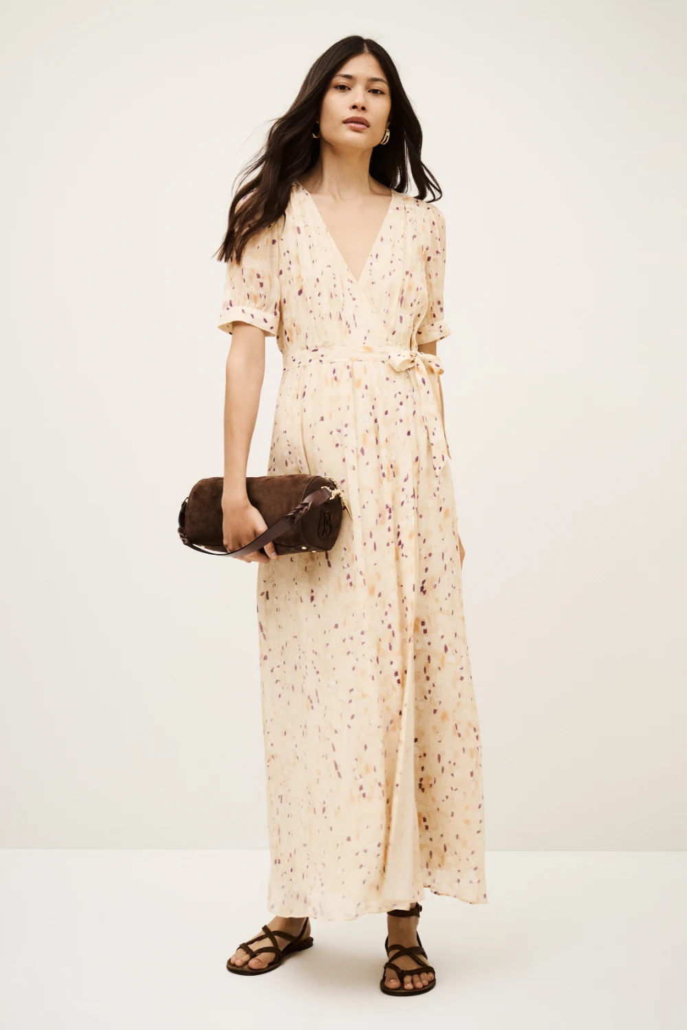 Boutique77 - שמלה Kris – 1H25KRIS_BEIGE – 1