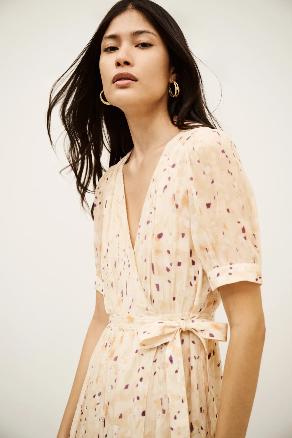 Boutique77 - שמלה Kris – 1H25KRIS_BEIGE – 1