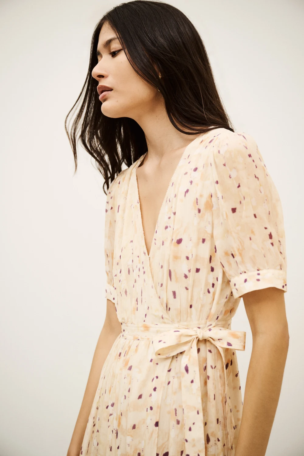 Boutique77 - שמלה Kris – 1H25KRIS_BEIGE – 3