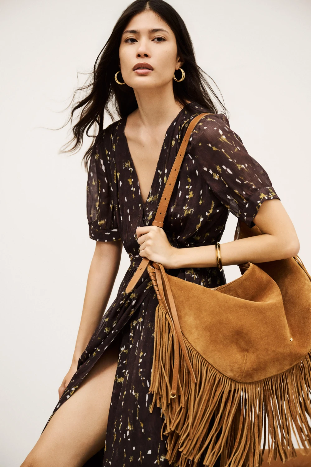 Boutique77 - שמלה Kris – 1H25KRIS_CHOCOLAT – 1