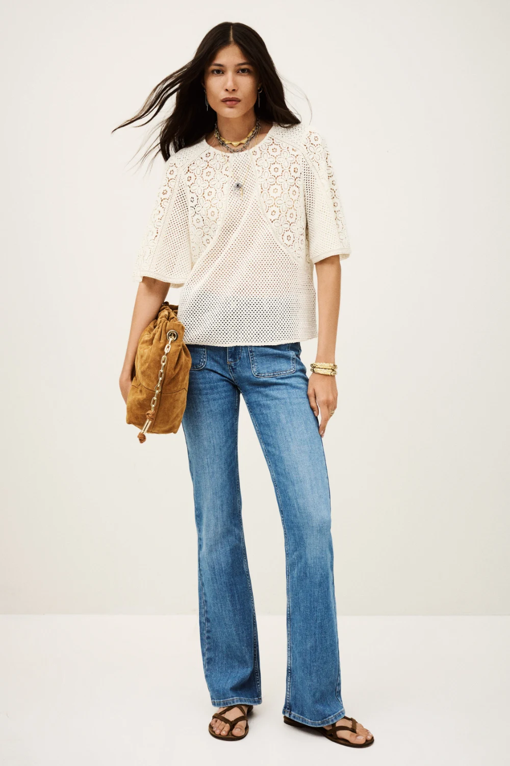 Boutique77 - חולצה Marlow – 1H25MARL_ECRU – 1