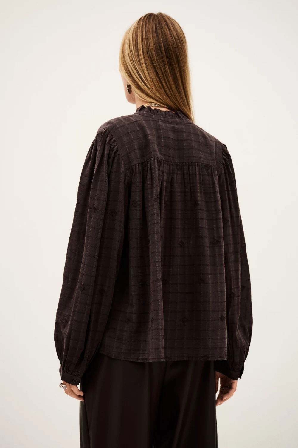 Boutique77 - חולצה Melody – 1H25MELO_CHOCOLAT – 4