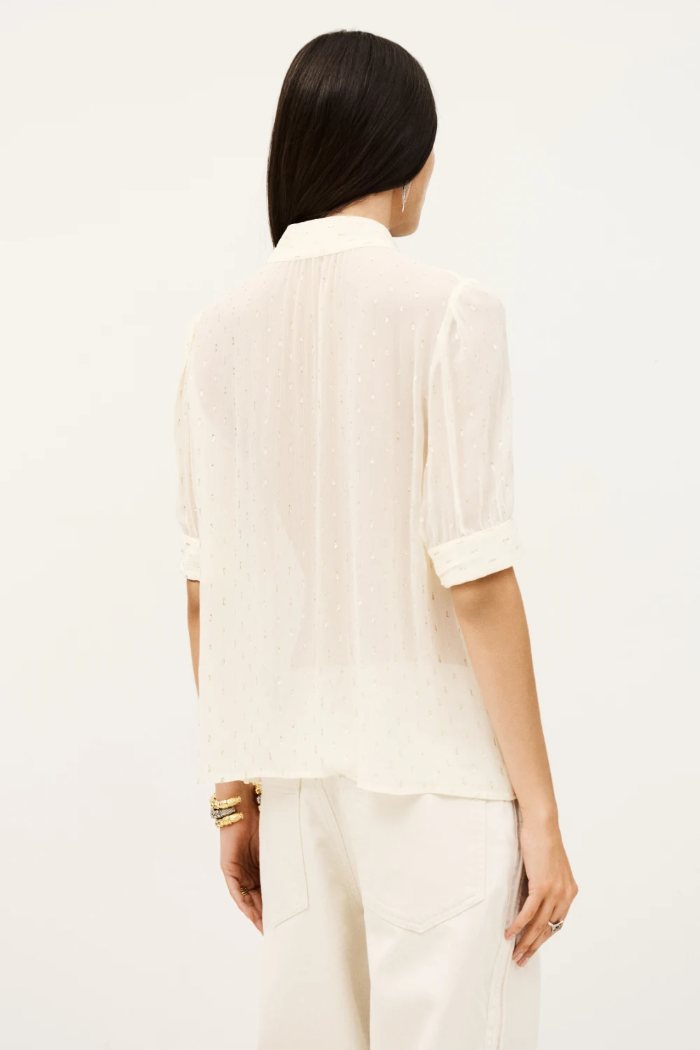 Boutique77 - חולצה Mimi – 1H25MIMI_ECRU – 4